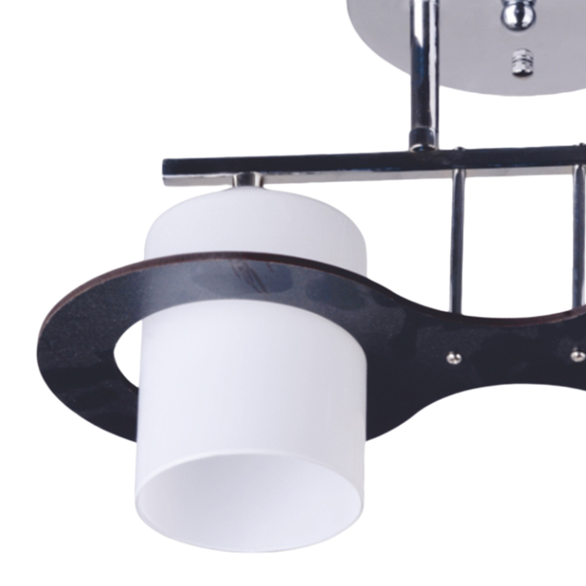 Lustra Klausen Olaf, 2xE27, 60W, IP20, alb-crom