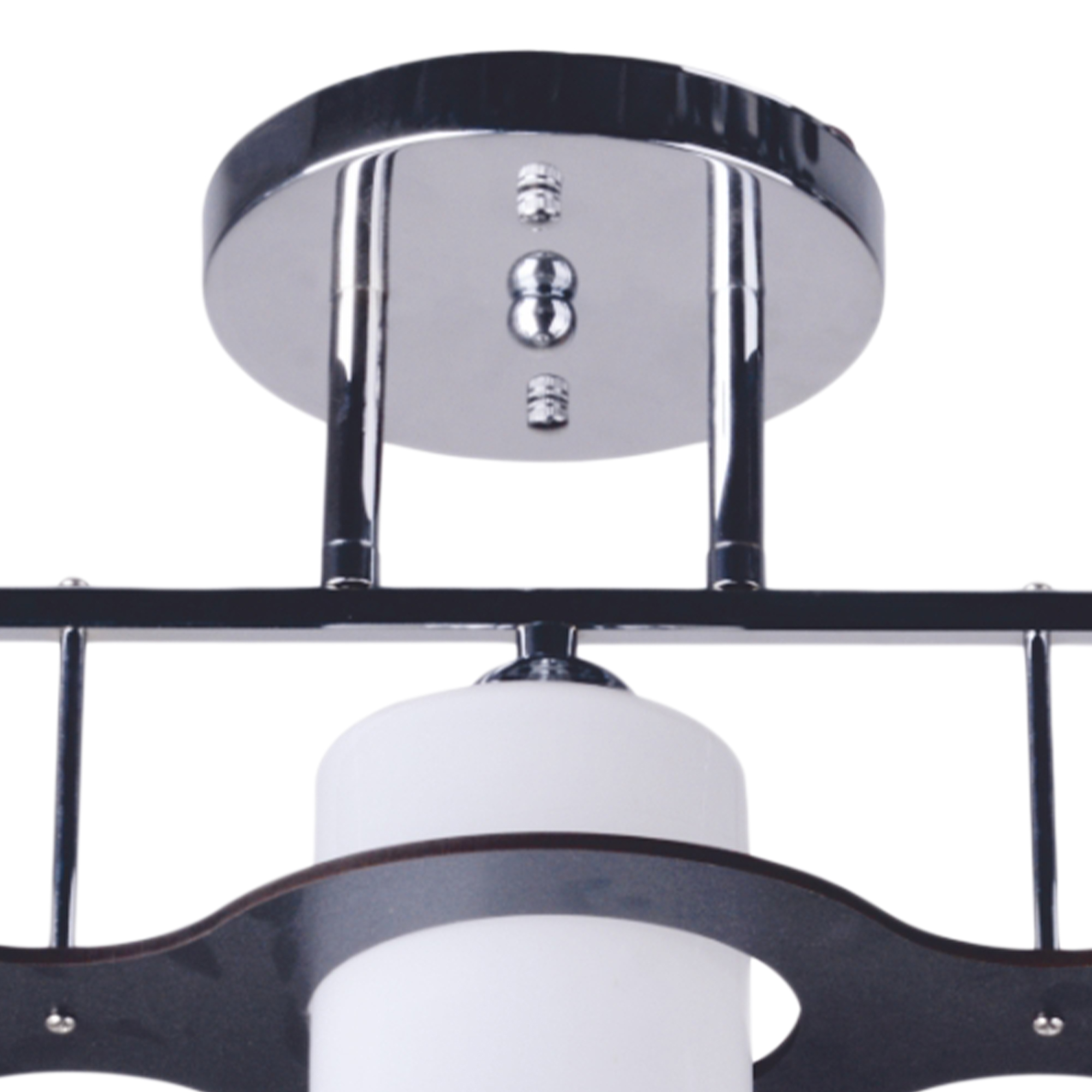 Lustra Klausen Olaf LY-3086, 3 x 15W, E27, alb-crom