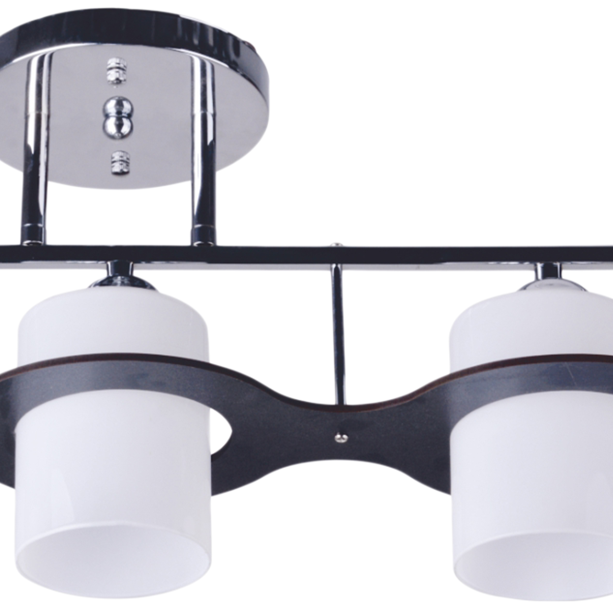 Lustra Klausen Olaf LY-3086, 3 x 15W, E27, alb-crom