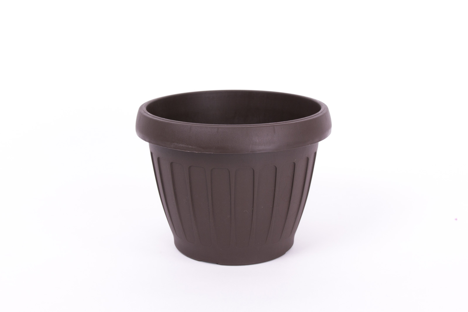 Ghiveci flori HARPLAST, D 13.5 cm, maro