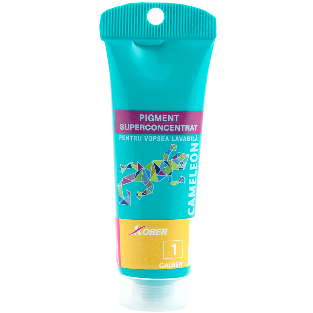 Pigment super concentrat KOBER Cameleon, galben, 30ml