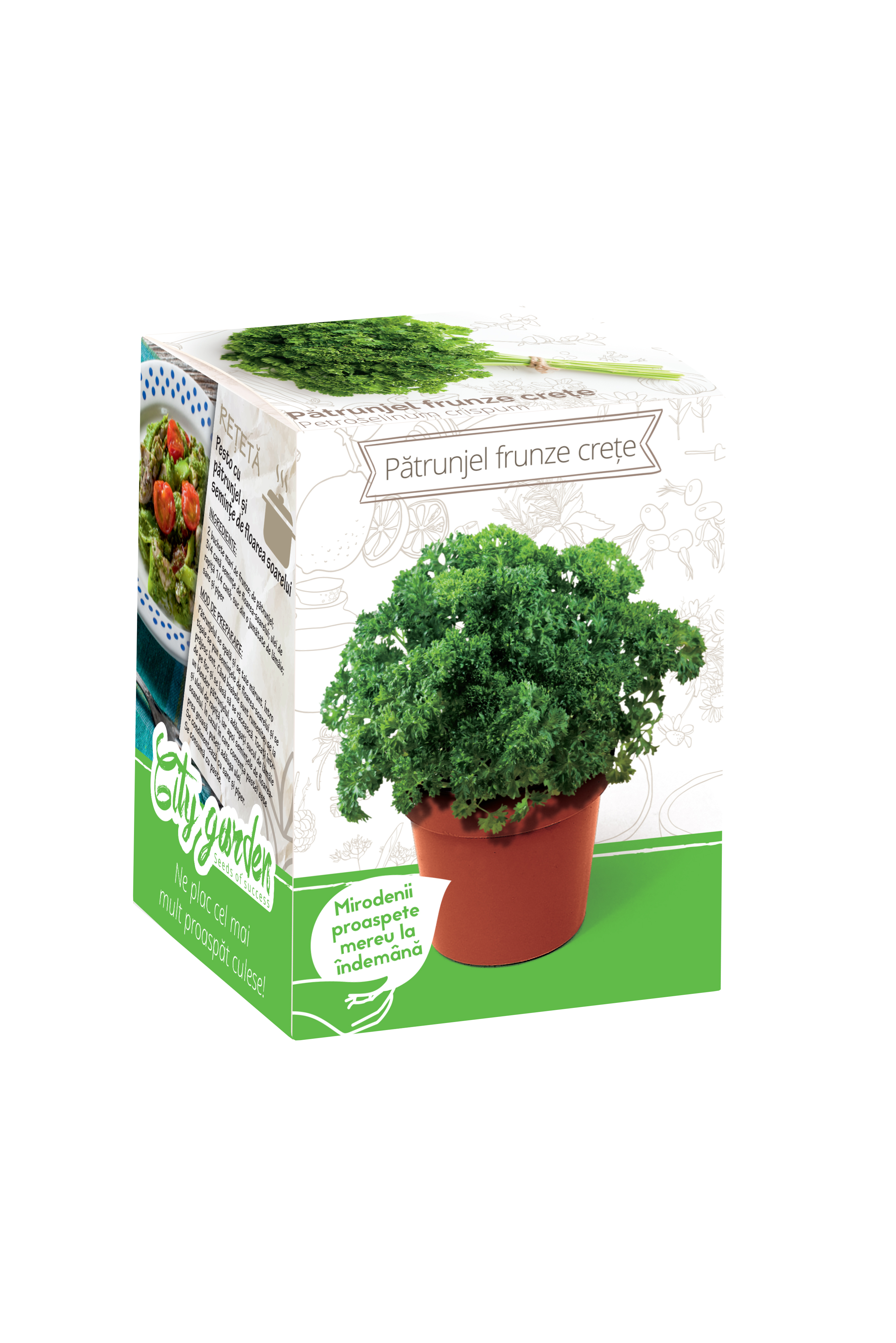 Seminte patrunjel frunze crete YURTA PROD, 135 g