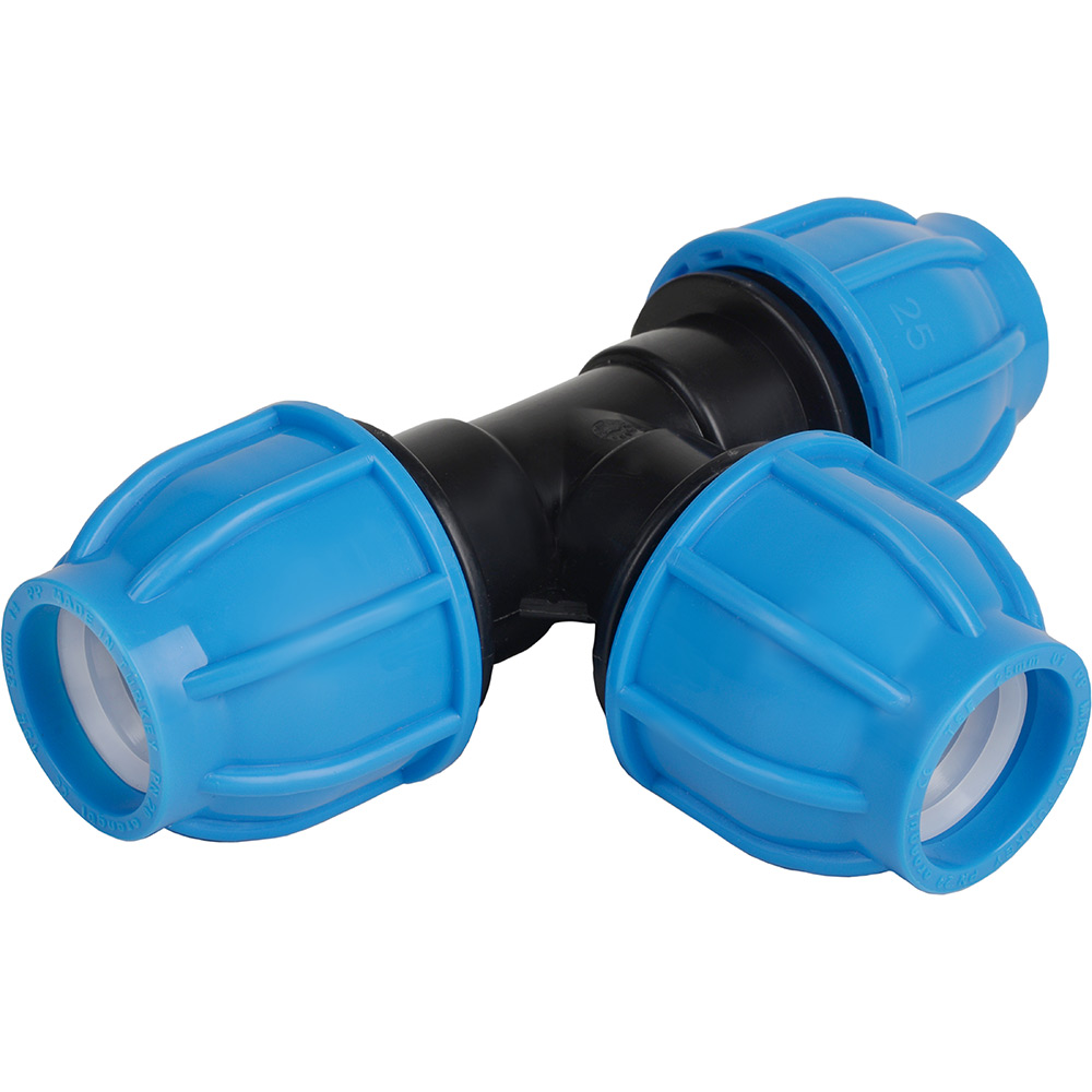 Teu egal compresiune, 40 mm, polietilena