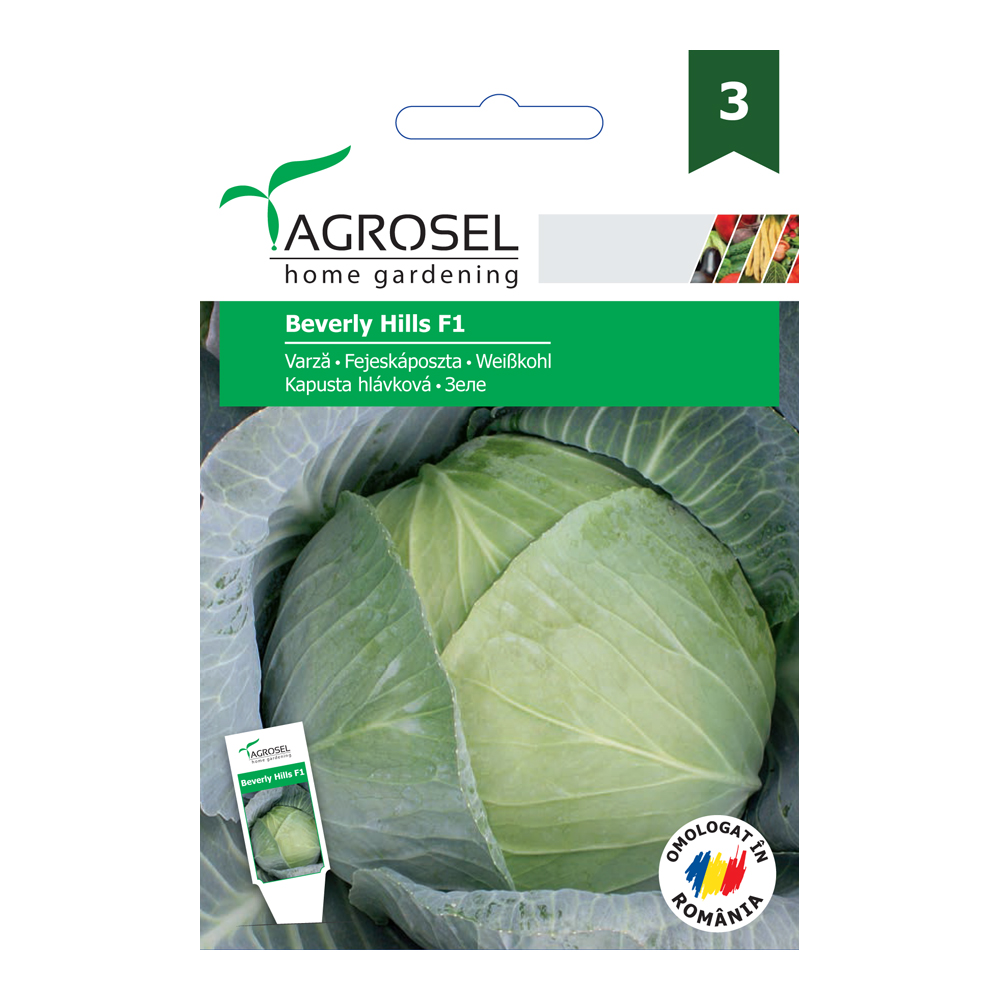 Seminte varza Beverly Hills F1  Agrosel