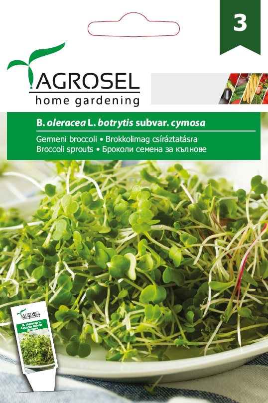 Seminte germeni broccoli AGROSEL, 5.15 g