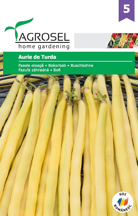 Seminte fasole aurie de Turda AGROSEL, 5.4 g