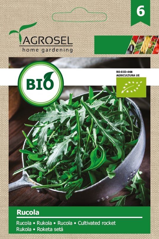 Seminte rucola eco AGROSEL, 5.45 g