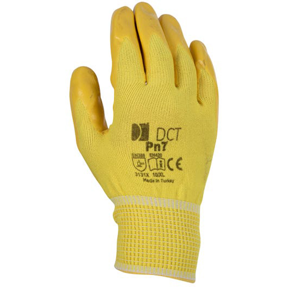Manusi de protectie GHIBLI DCT, marime 10, galben, uz general agricol