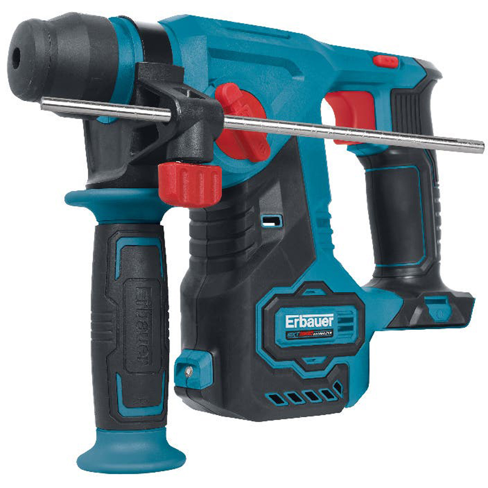 Ciocan rotopercutor Erbauer ERH12-Li, 12V, 1.1J, SDS Plus, 1100rpm, fara acumulator si incarcator