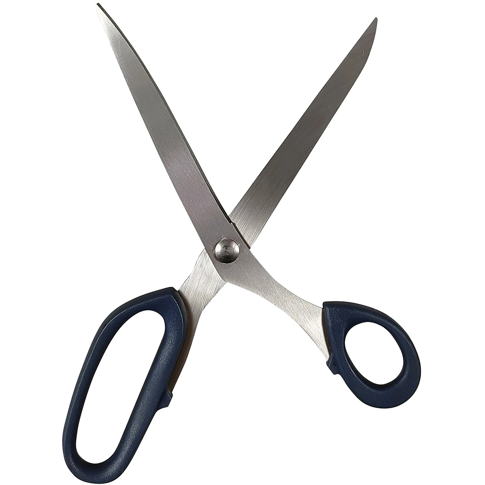 Foarfeca pentru tapet GOODHOME, 25.3 x 8.8 cm, otel si polipropilena, negru