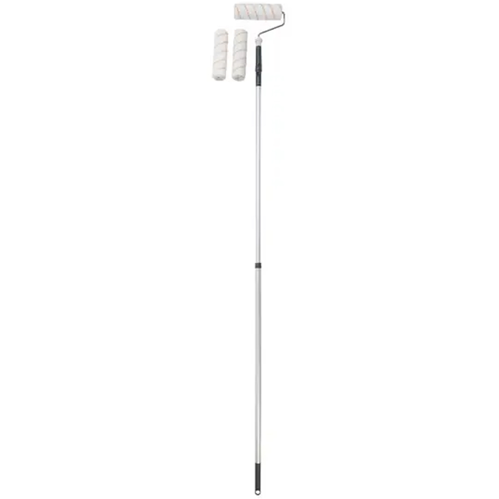 Kit trafalet poliester si bara GOODHOME, 23cm, gri