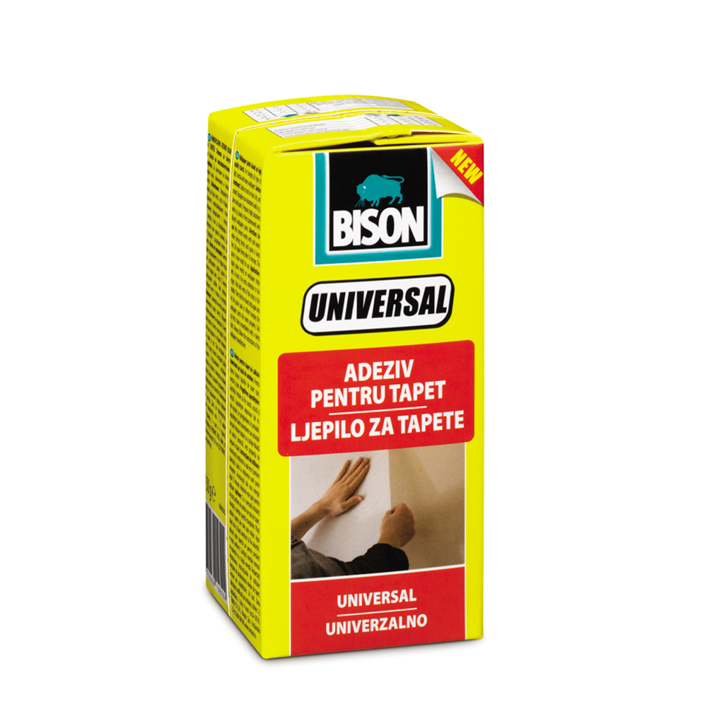 Adeziv pentru tapet BISON Universal, transparent, 150 g