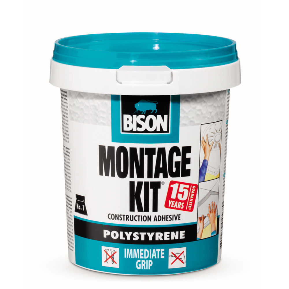 Adeziv pentru polistiren BISON, transparent, 1 kg