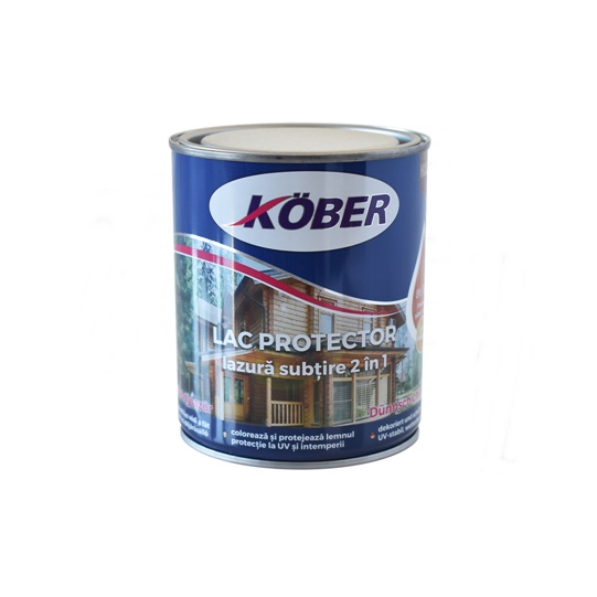 Lac protector KOBER, 0.75L, teak