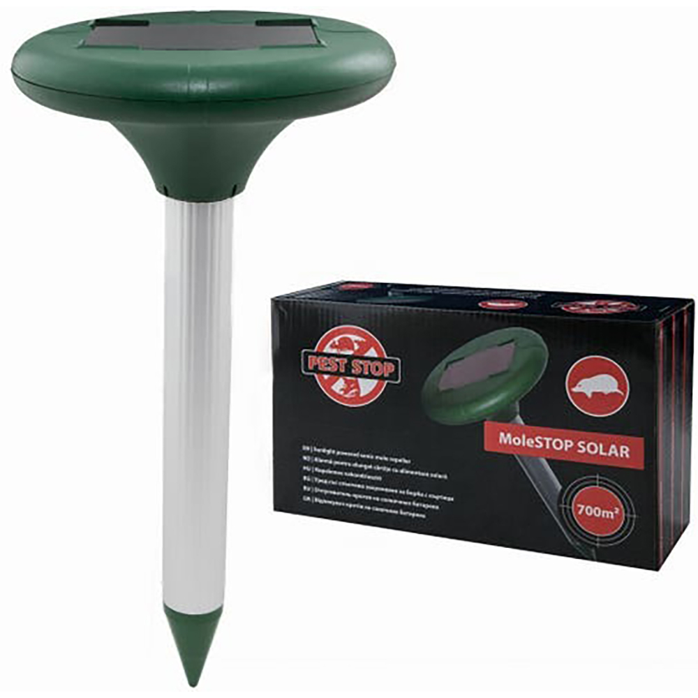 Dispozitiv contra cartitelor Pest Stop MoleSTOP Solar PS-320, 700 mp