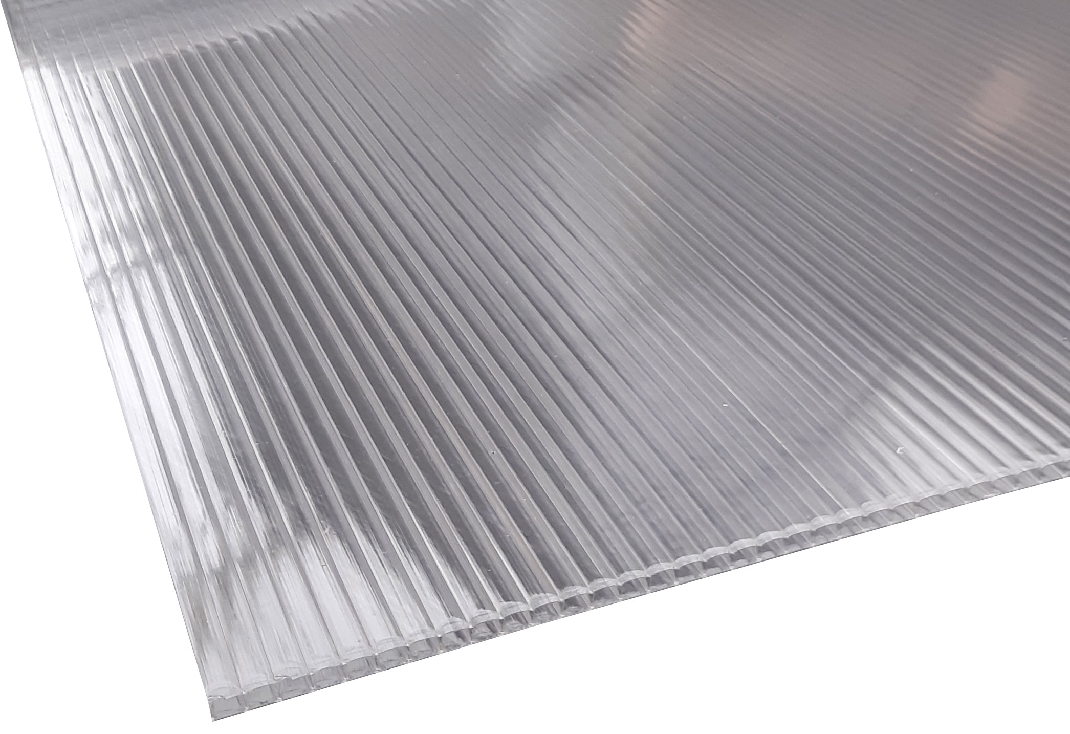 Policarbonat celular, 200 x 105 cm, 10 mm, transparent