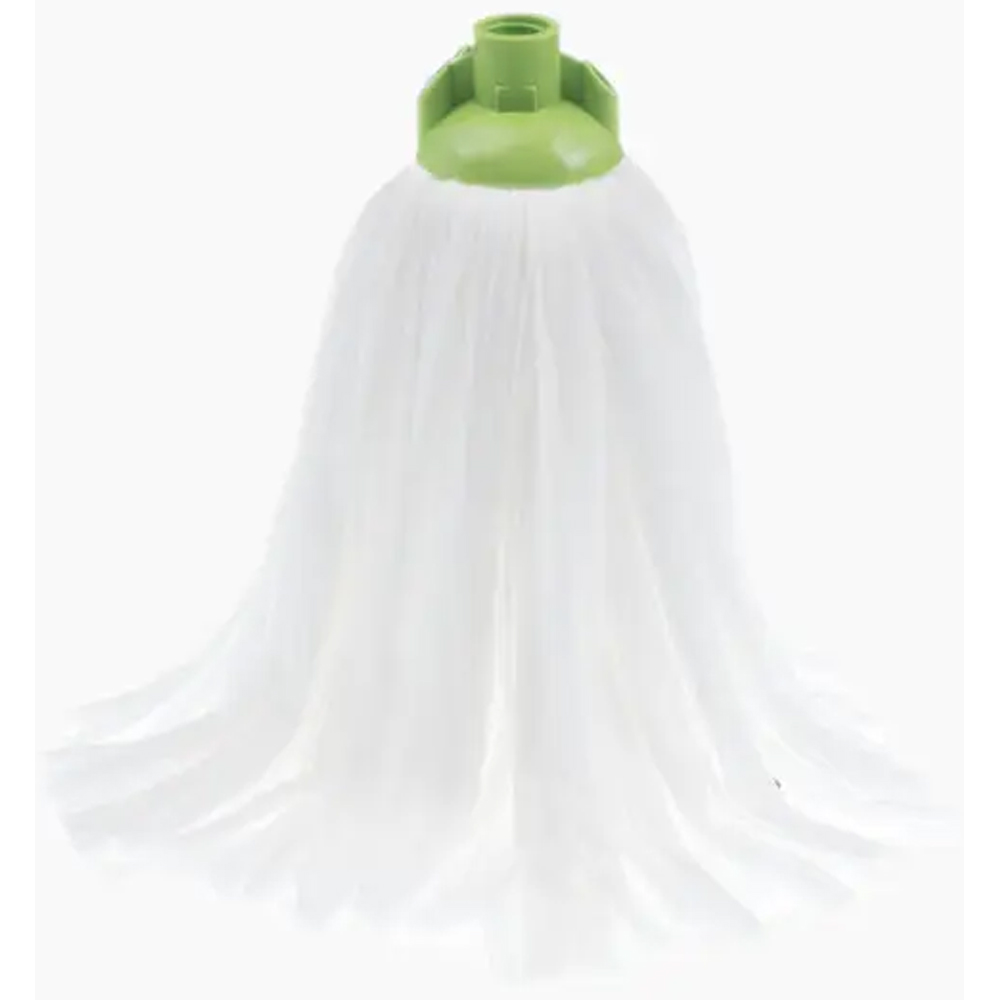 Rezerva mop PLASTINA, fibre sintetice, 140 g, alb