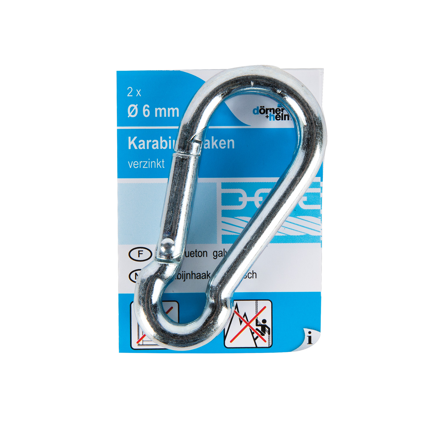 Carabina cu clapa DORNER + HELMER, 6 x 60mm, otel zincat