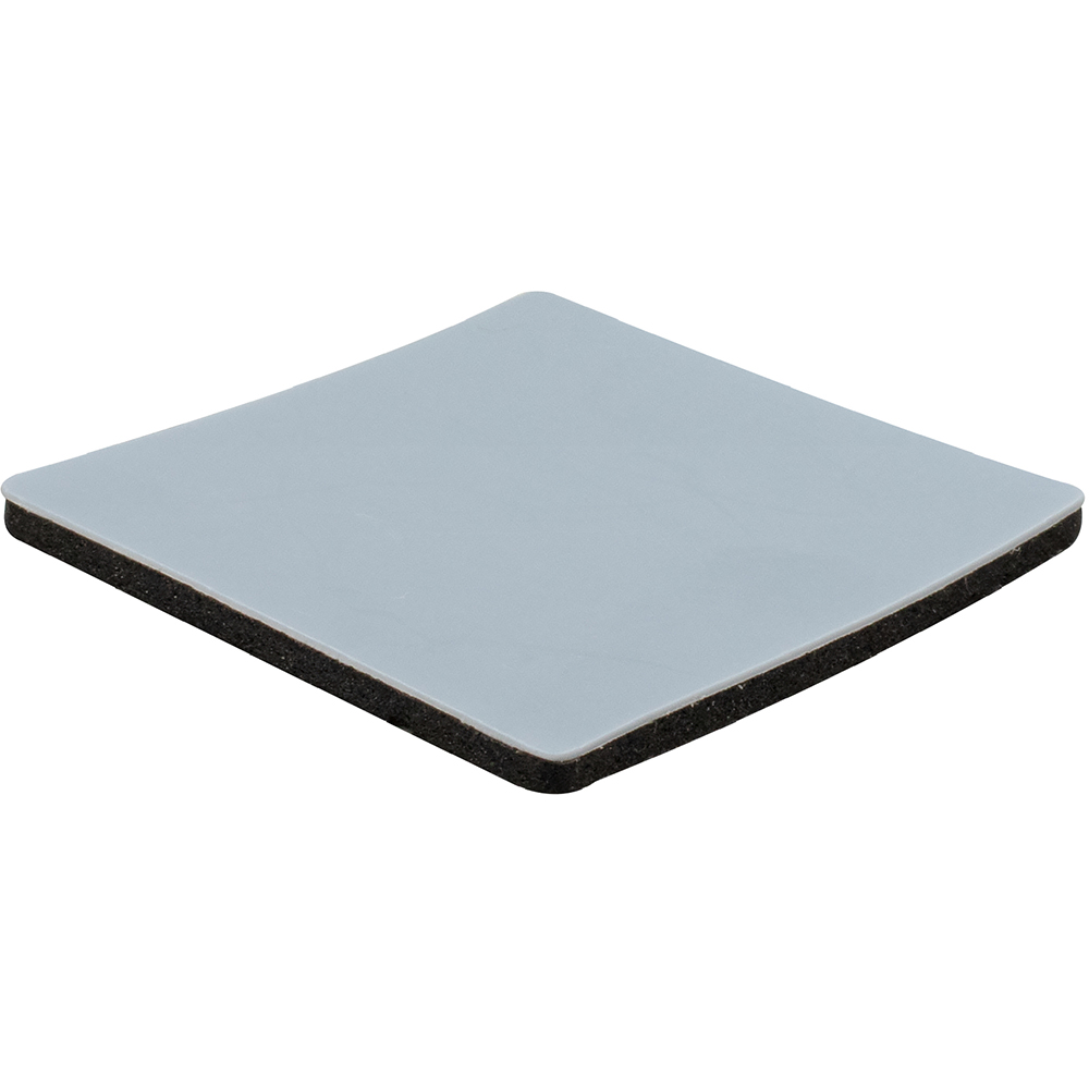 Patina adeziva, 25 x 25 x 1.5 mm, 12 bucati, gri