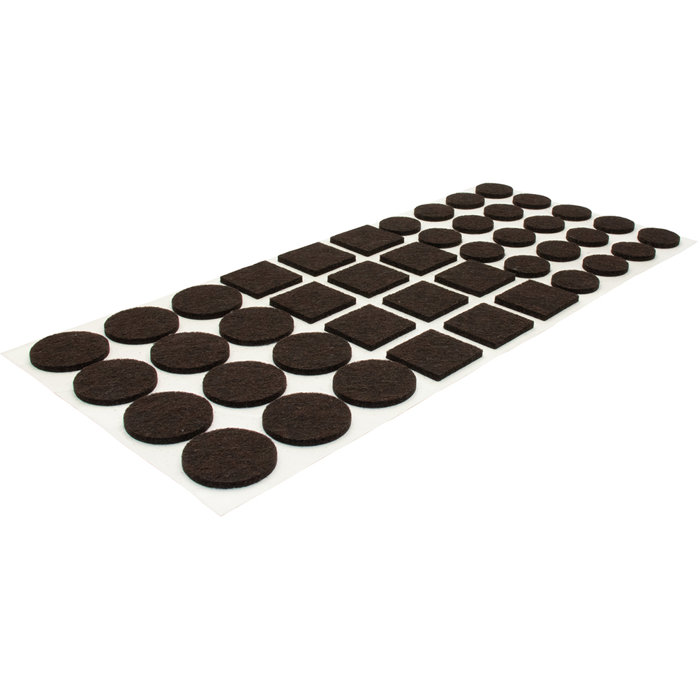 Patina adeziva, 20 x 20 mm / 12 x 25 x 25 mm, maro