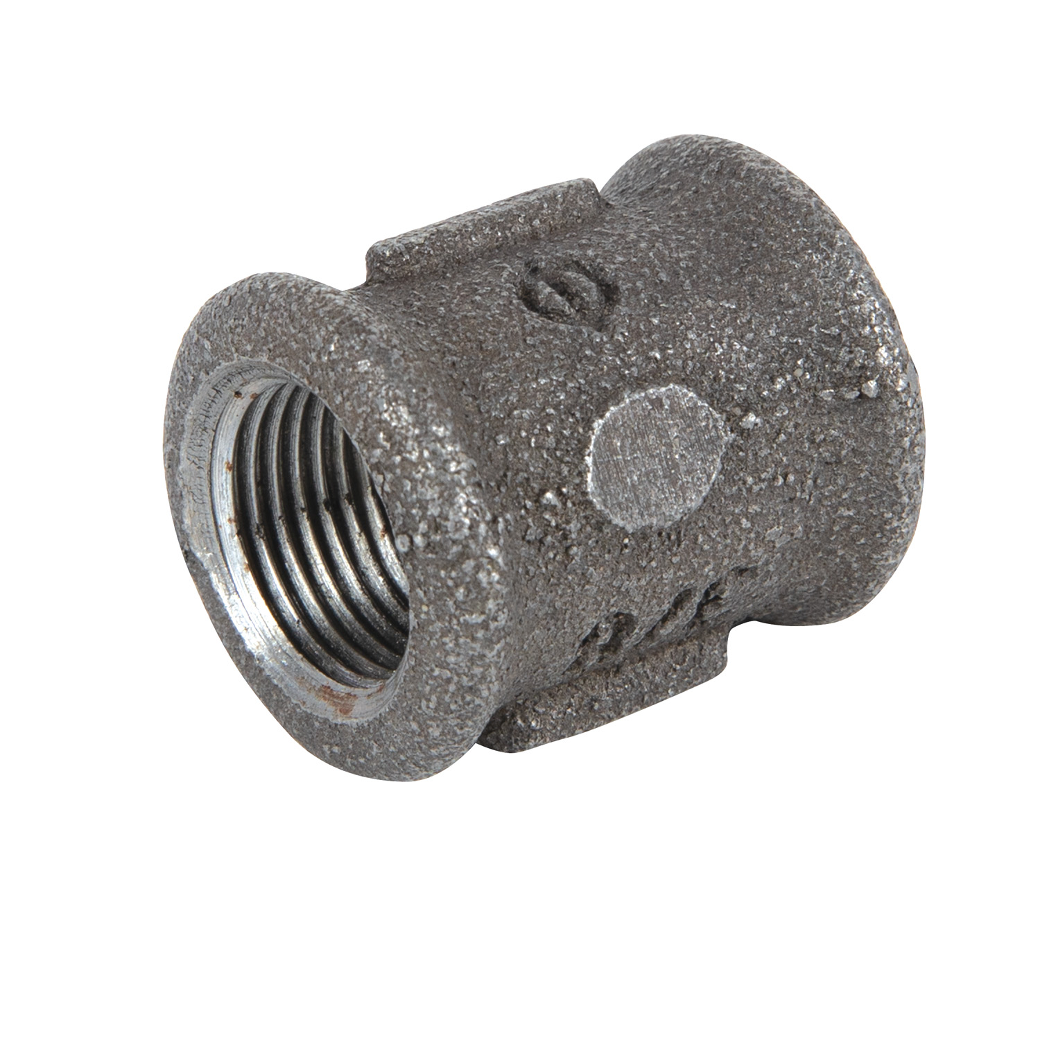 Mufa BERG MONTANA FITTINGS, interior, 3/8", metal, negru