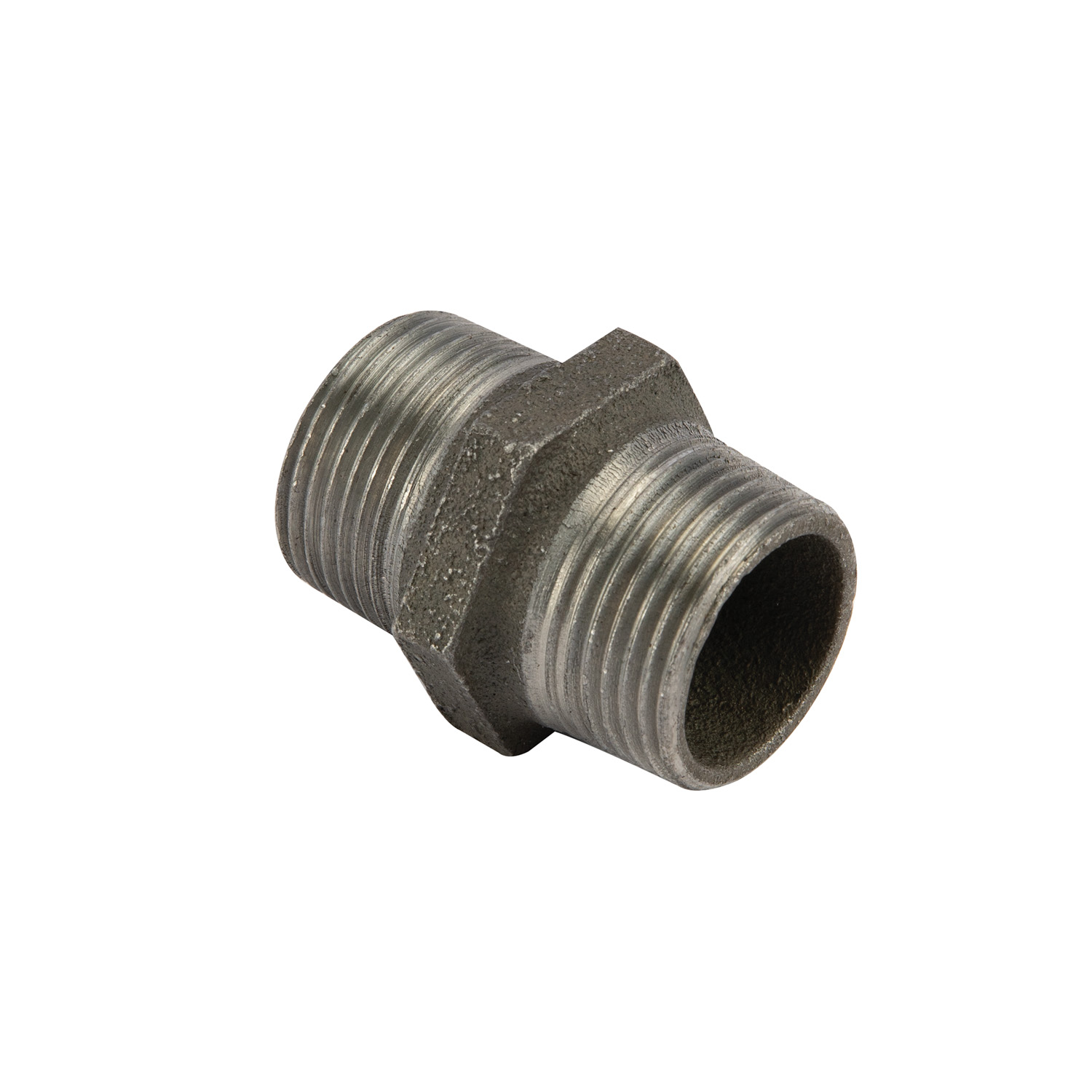 Racord BERG MONTANA FITTINGS, exterior - exterior, 1", metal, negru