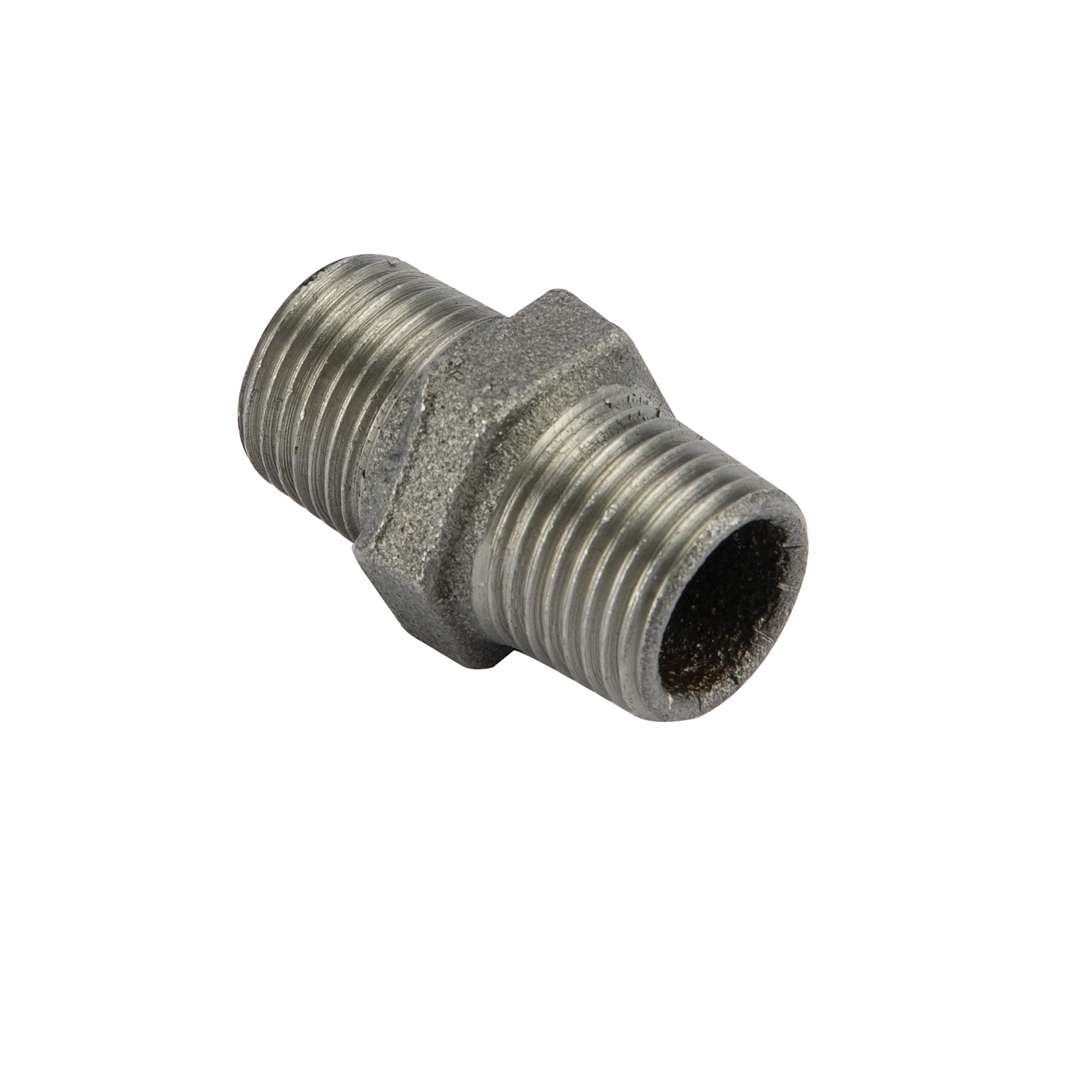 Racord BERG MONTANA FITTINGS, exterior - exterior, 1/2", metal, negru