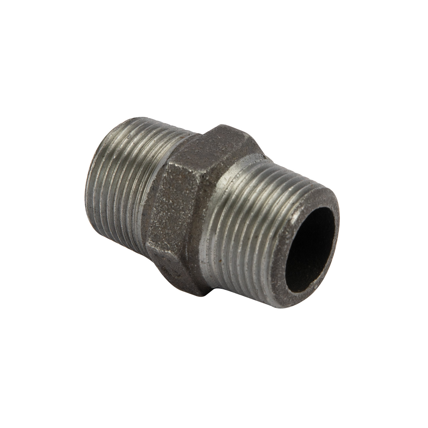 Racord BERG MONTANA FITTINGS, exterior - exterior, 3/4", metal, negru