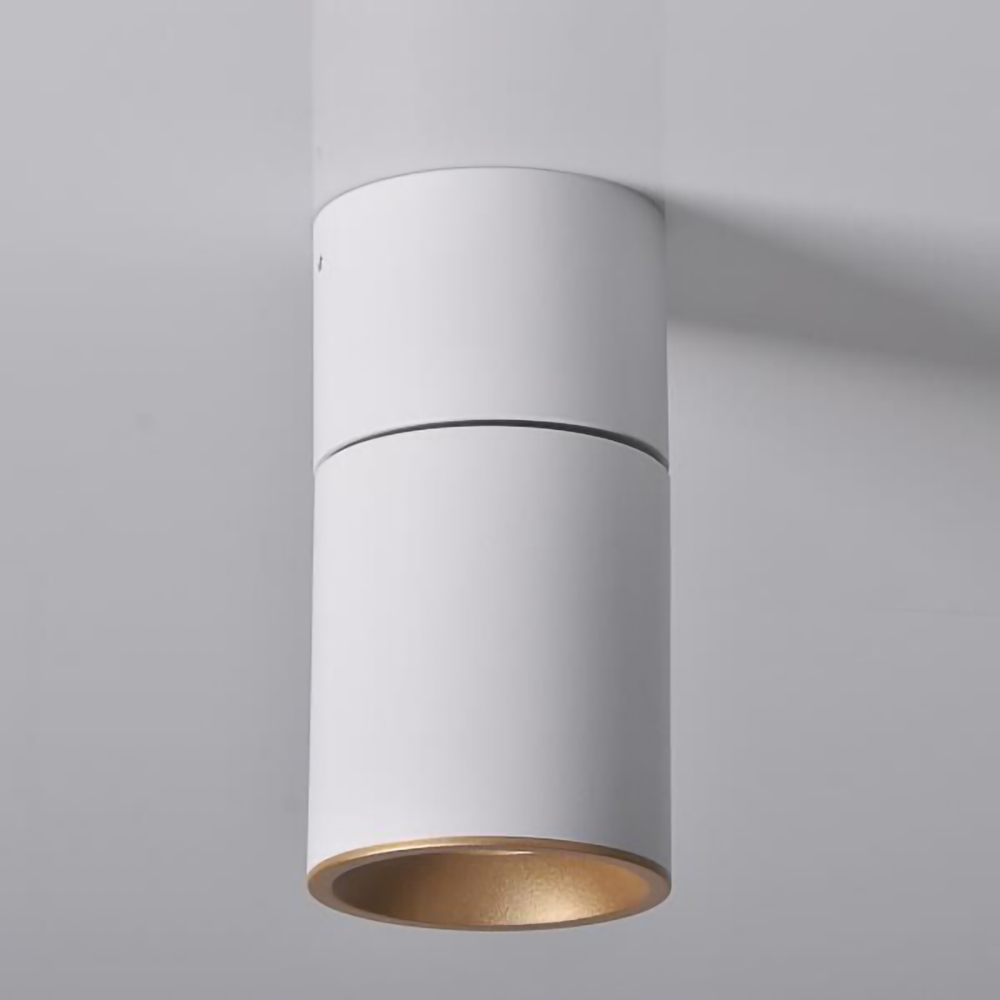 Spot LED POLUX Astra 314024, GU10, 5.5W, alb-auriu