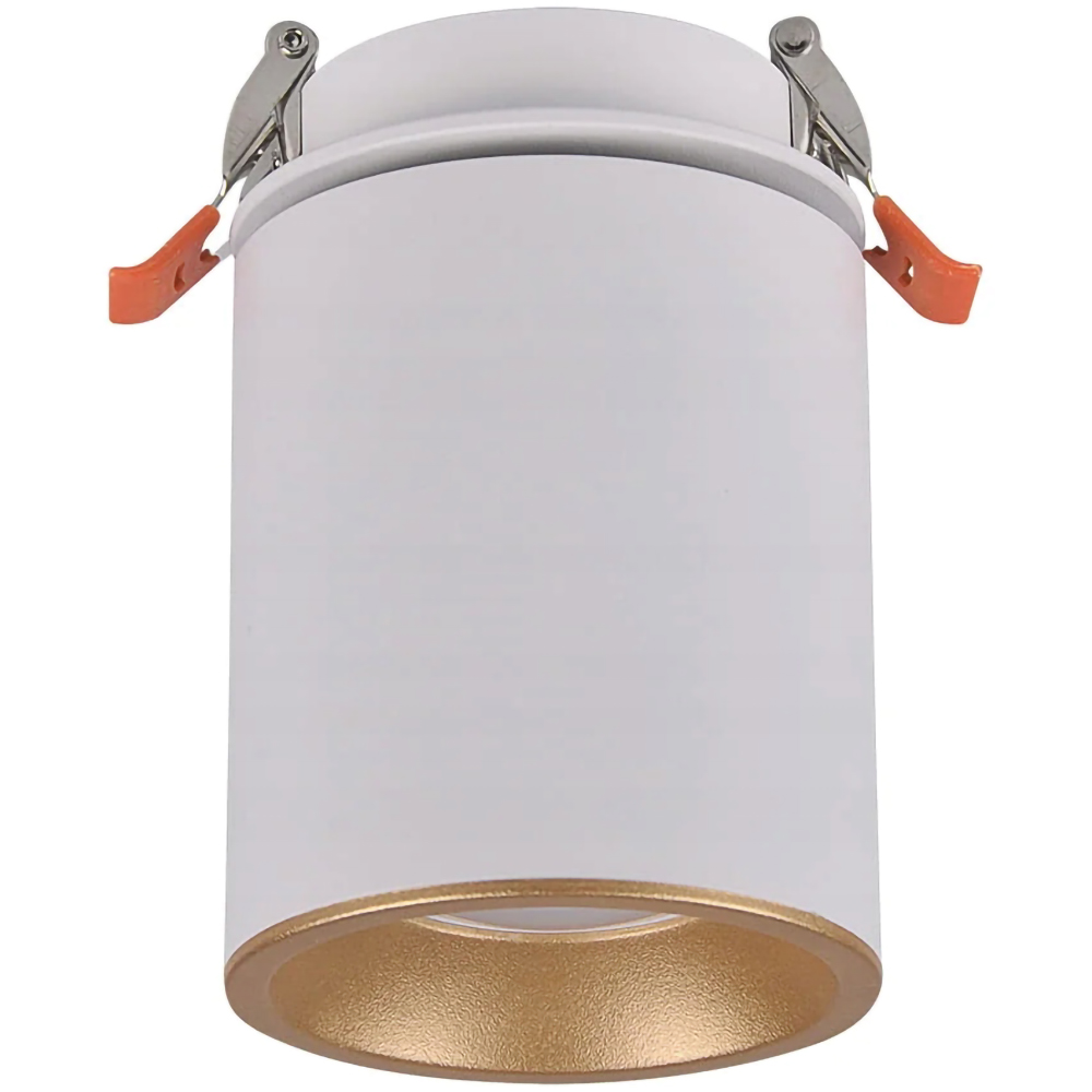 Spot LED POLUX Pallas 314109, GU10, 5.5W, alb-auriu