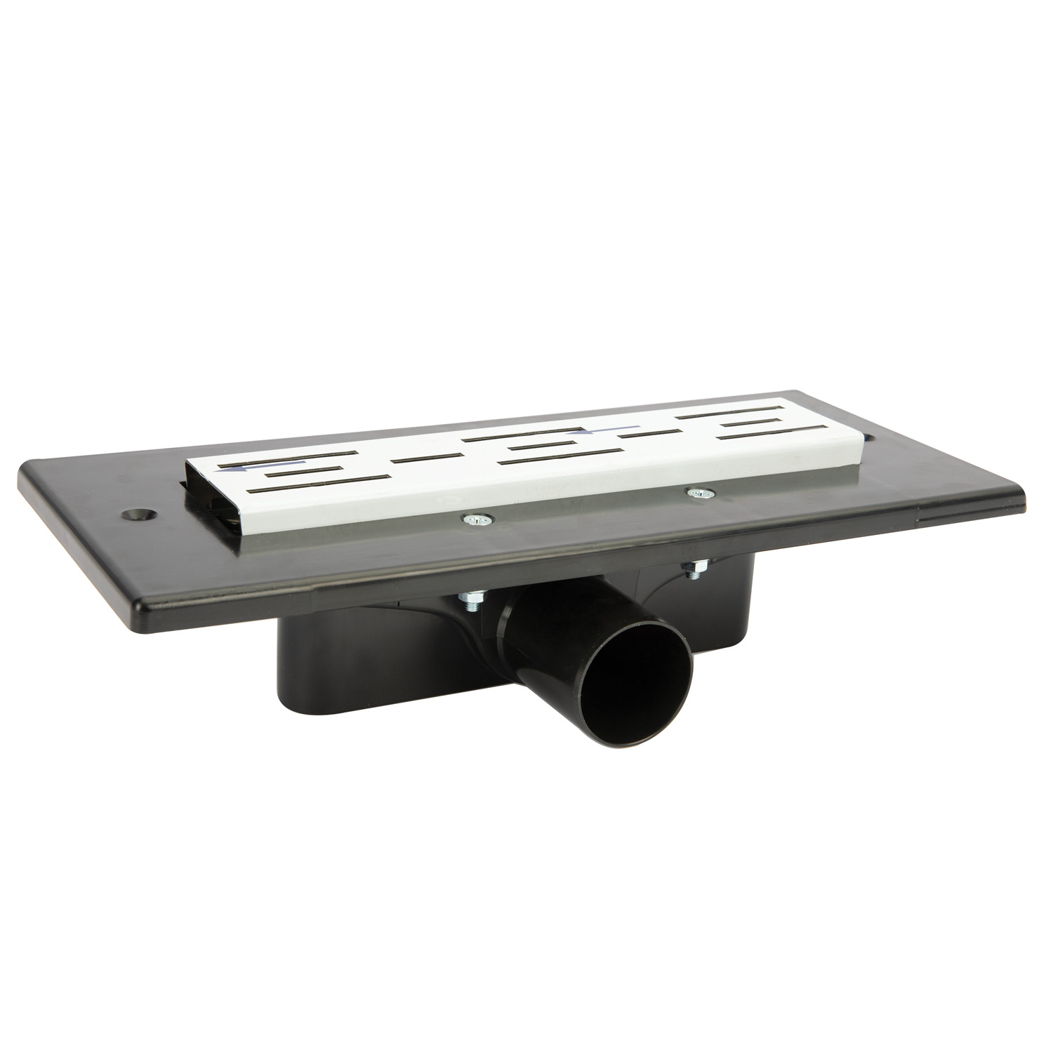 Rigola dus NIKIPLAST-M 01624, inox, 609 mm, D 50mm