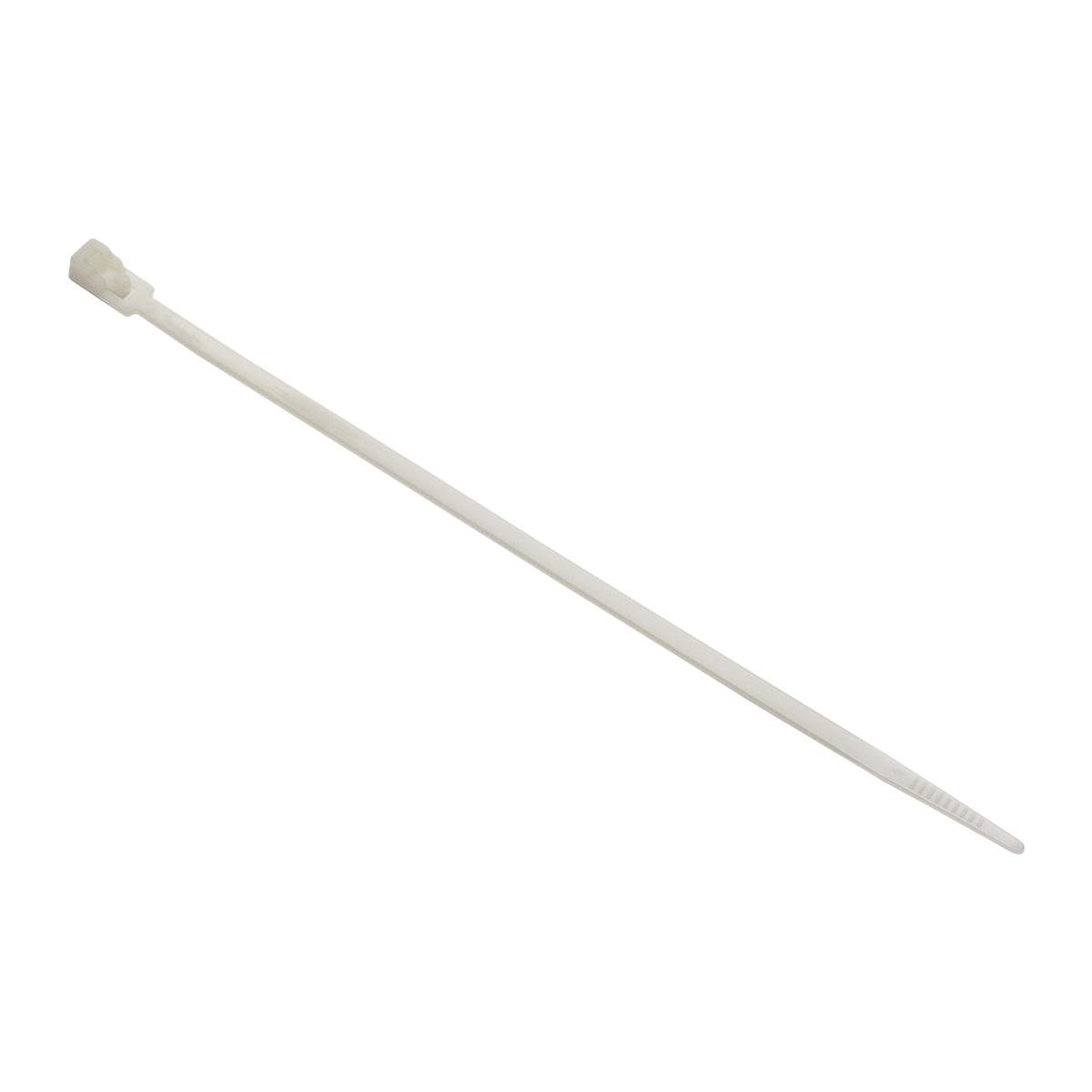 Colier reutilizabil, alb, 200 x 4 x 8 mm, 50 bucati  Strohm