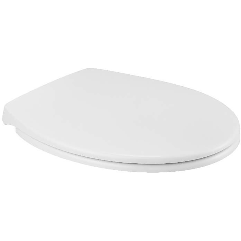 Capac WC cu reductor pentru copii GOODHOME Havel, inchidere lenta, duroplast, alb