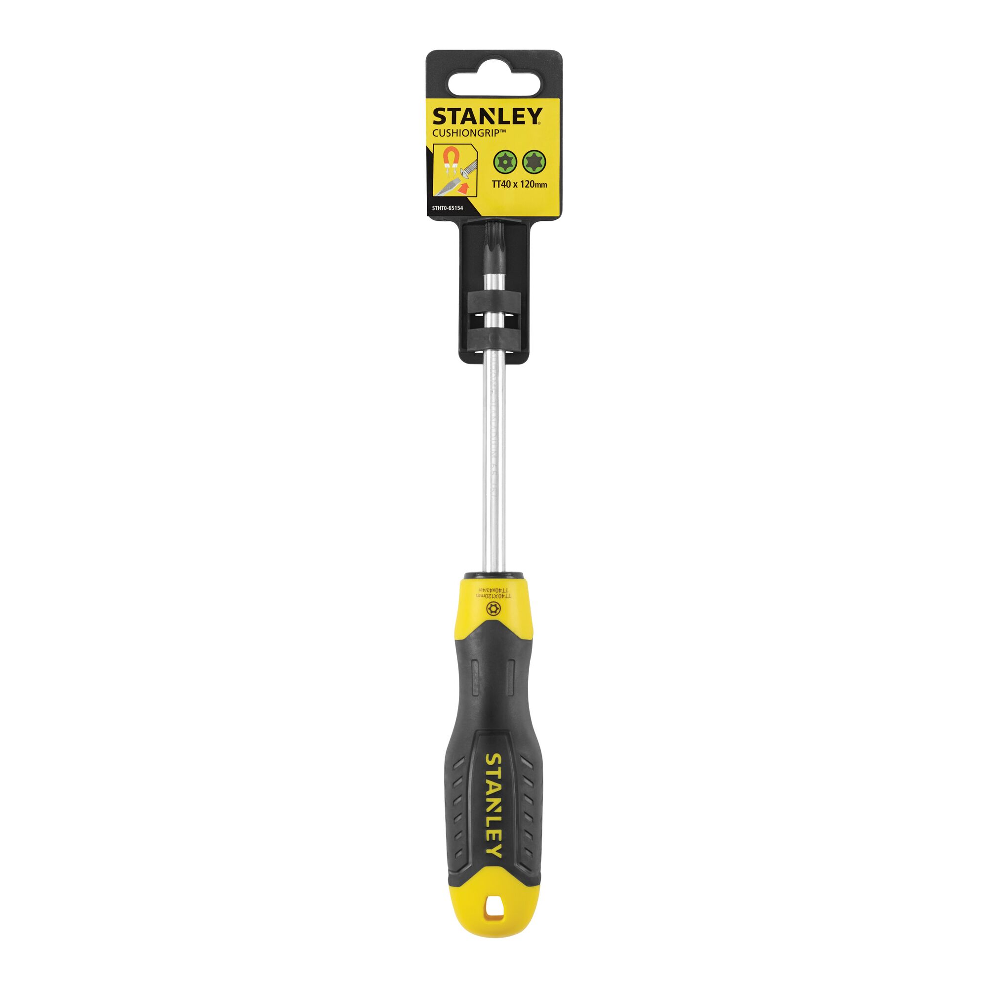Surubelnita cushiongrip Torx TT40 x 120 mm  Stanley STHT0-65154