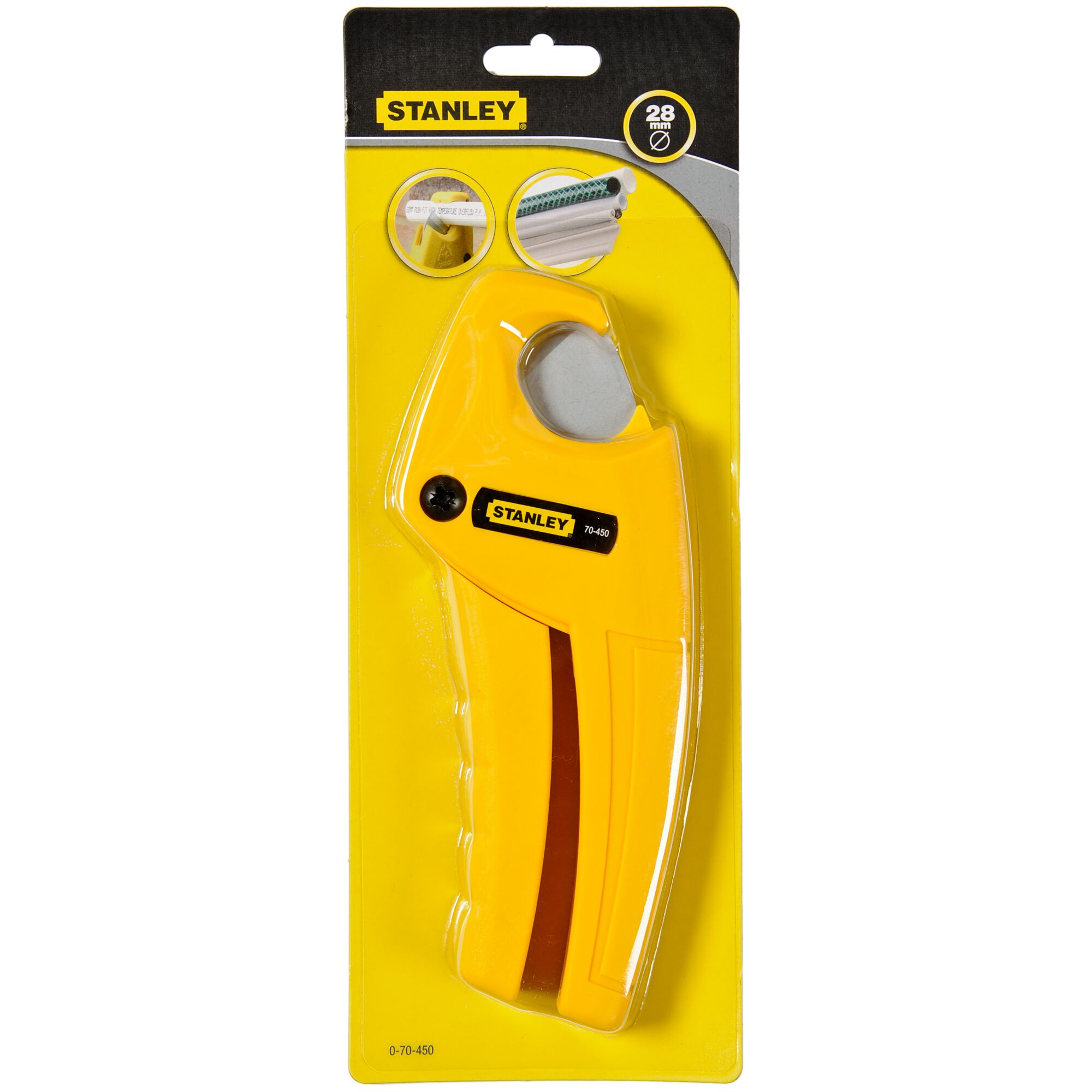 Dispozitiv pentru taiat tevi de PPR STANLEY 0-70-450, 28 mm, galben