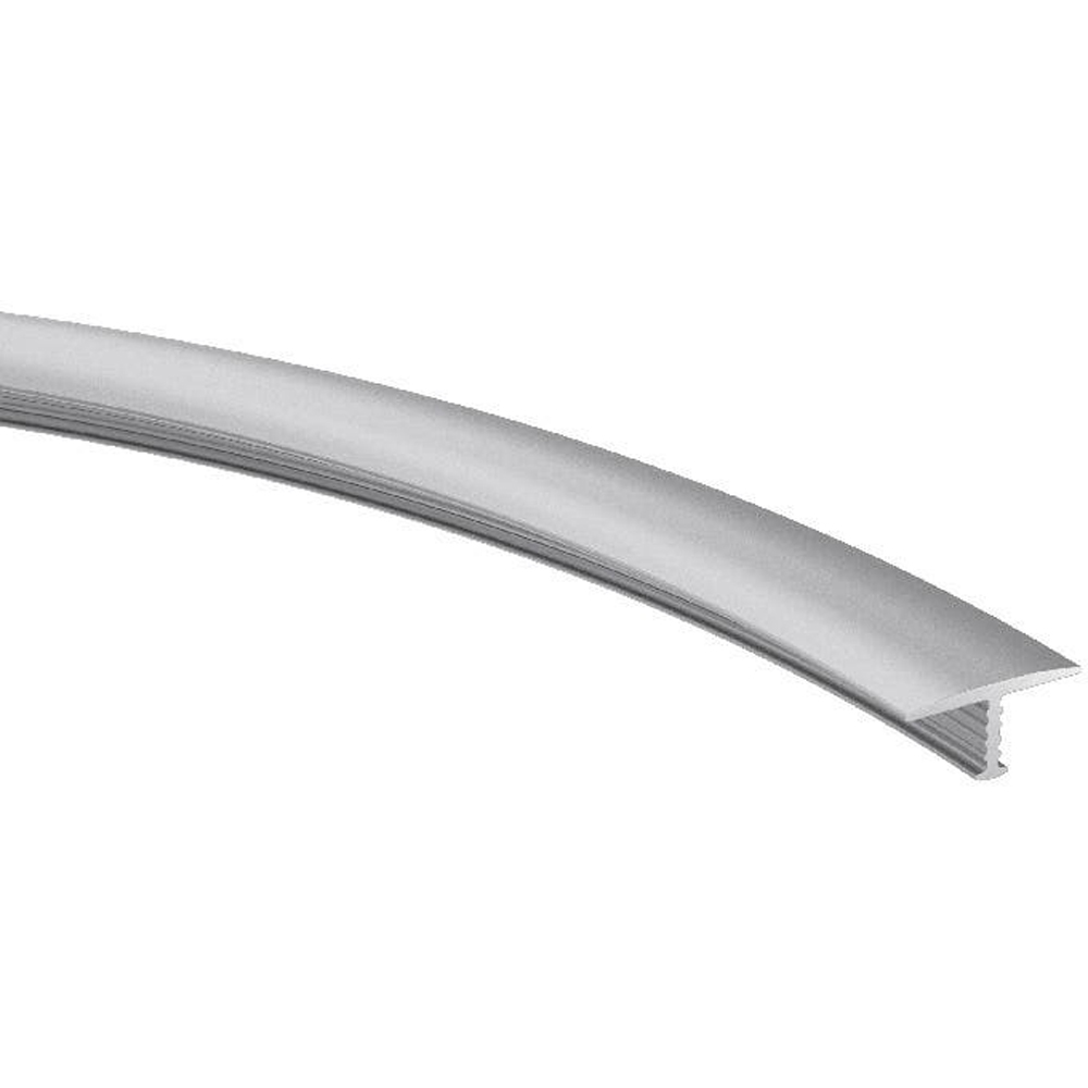 Profil de trecere parchet GOODHOME Anod, aluminiu, 16 x 930 mm, gri