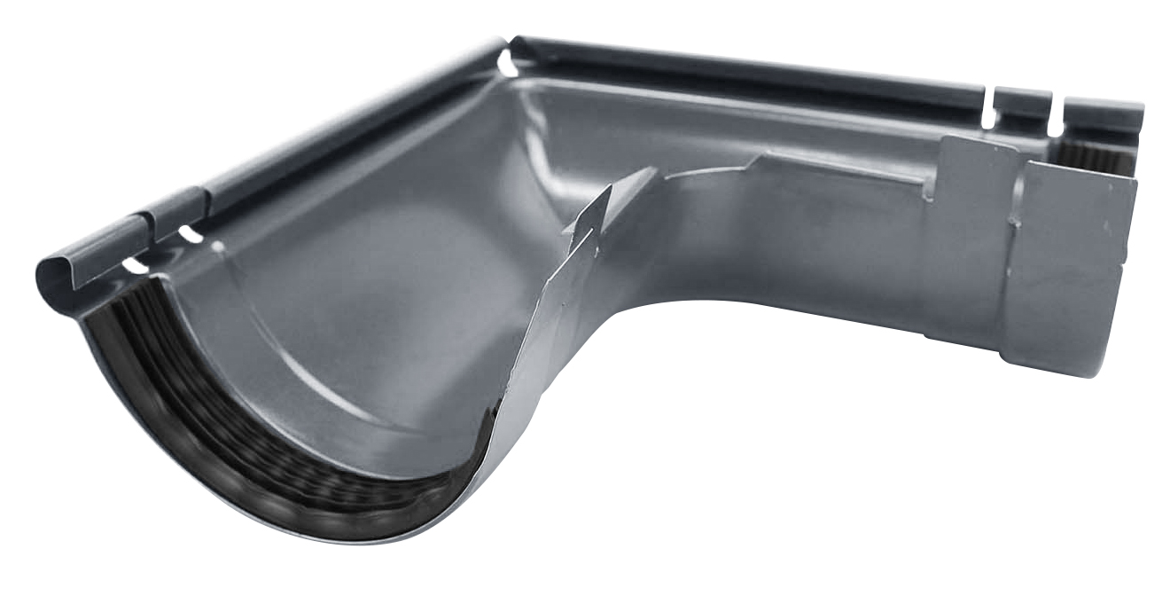 Coltar exterior 90 grade, D 150 mm, gri  Bravo