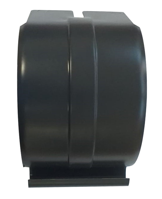 Bratara jgheab click SMART, D125 mm, gri (RAL 7016)