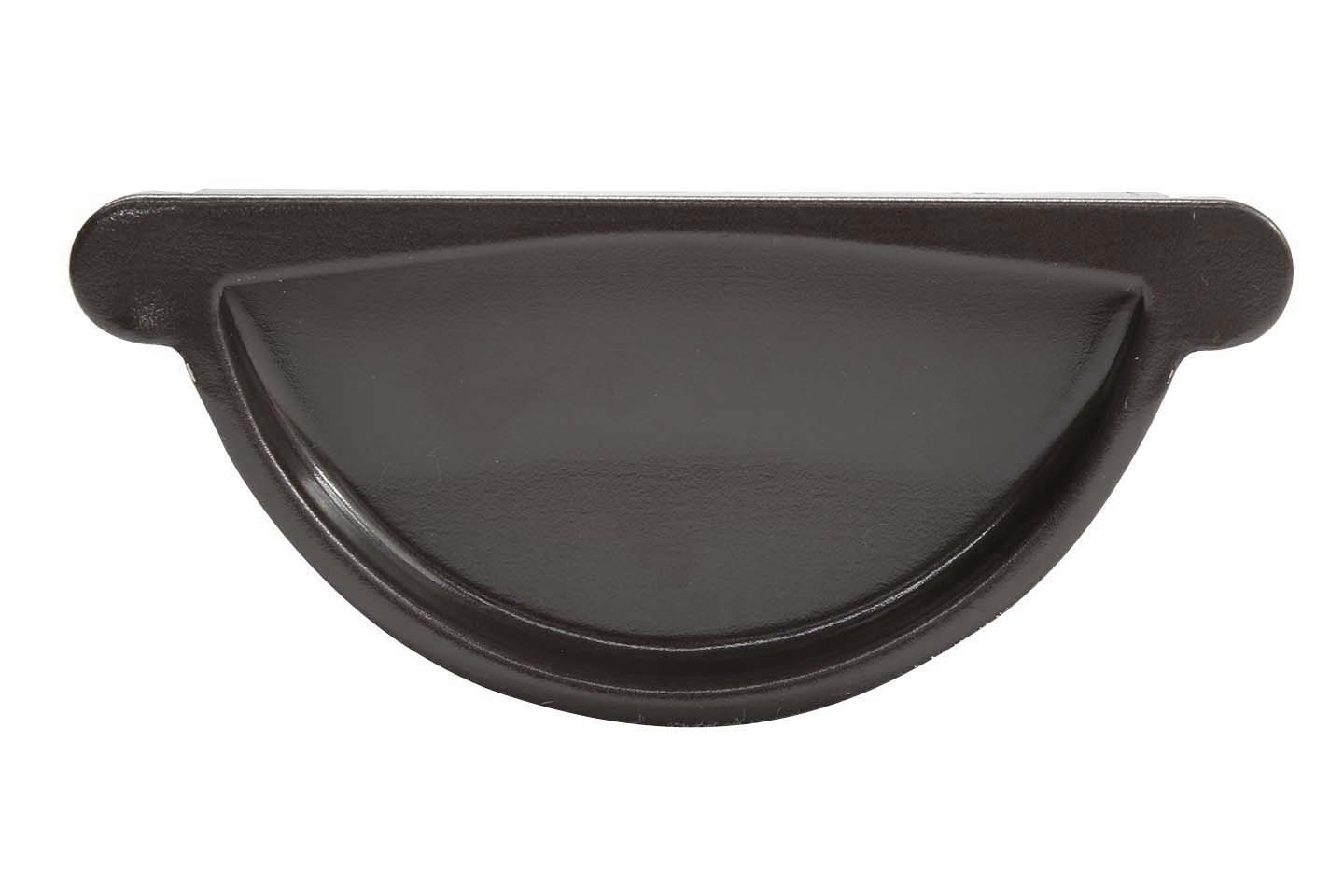 Capac jgheab D 125 mm, maro inchis  Bravo