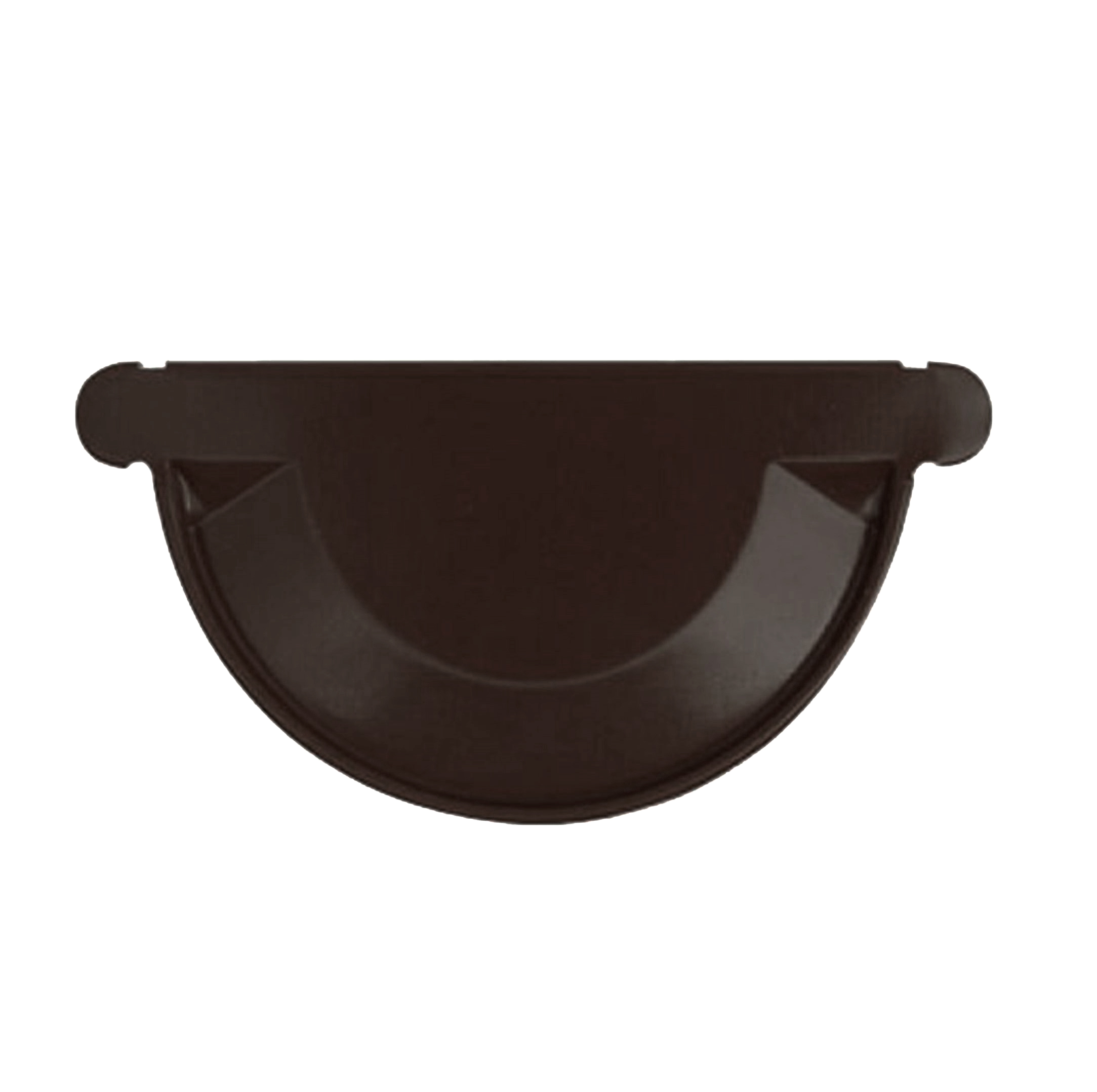 Capac jgheab D 150 mm, maro inchis  Bravo