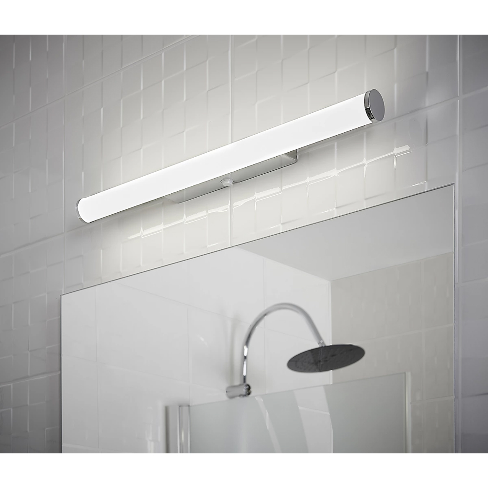 Lampa perete GOODHOME Yucata Chrome 101041293, 40W, 600 lumeni, alb