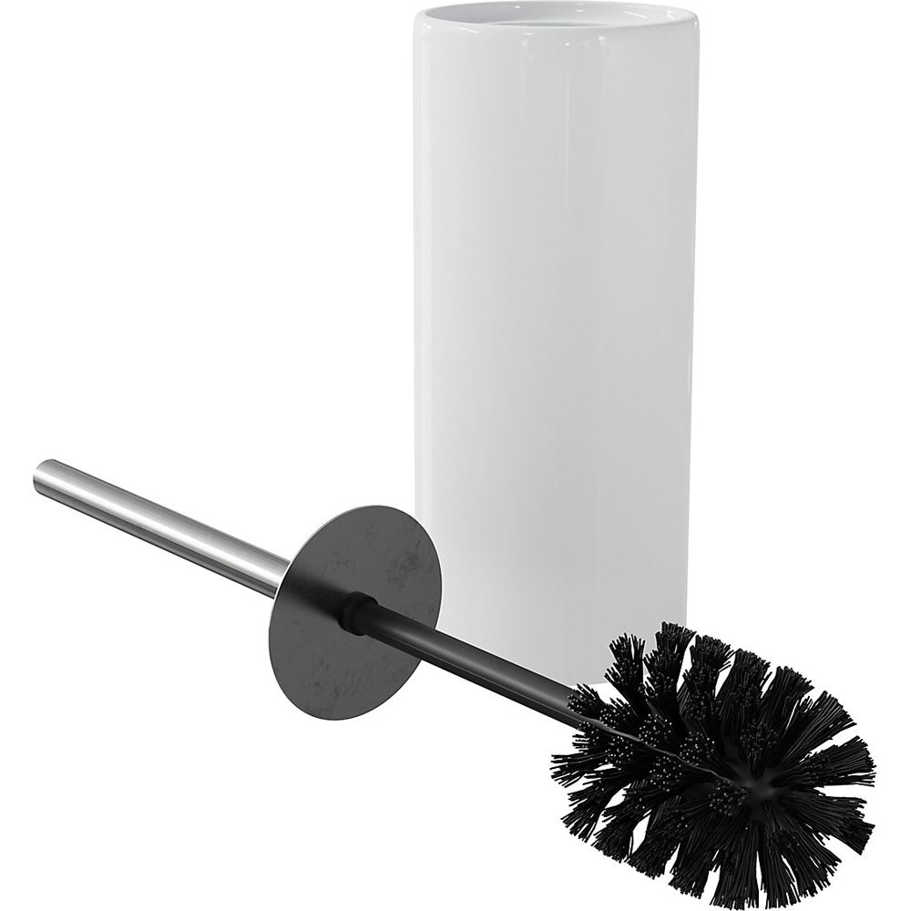 Set perie toaleta GOODHOME Koros, alb