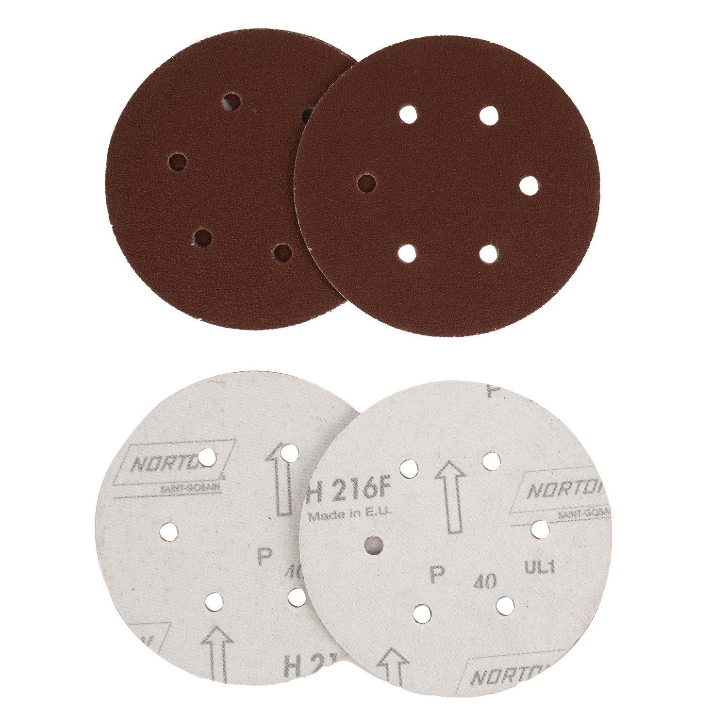Disc Smirghel de Slefuire Cu Gauri, 150, P40   Norton 