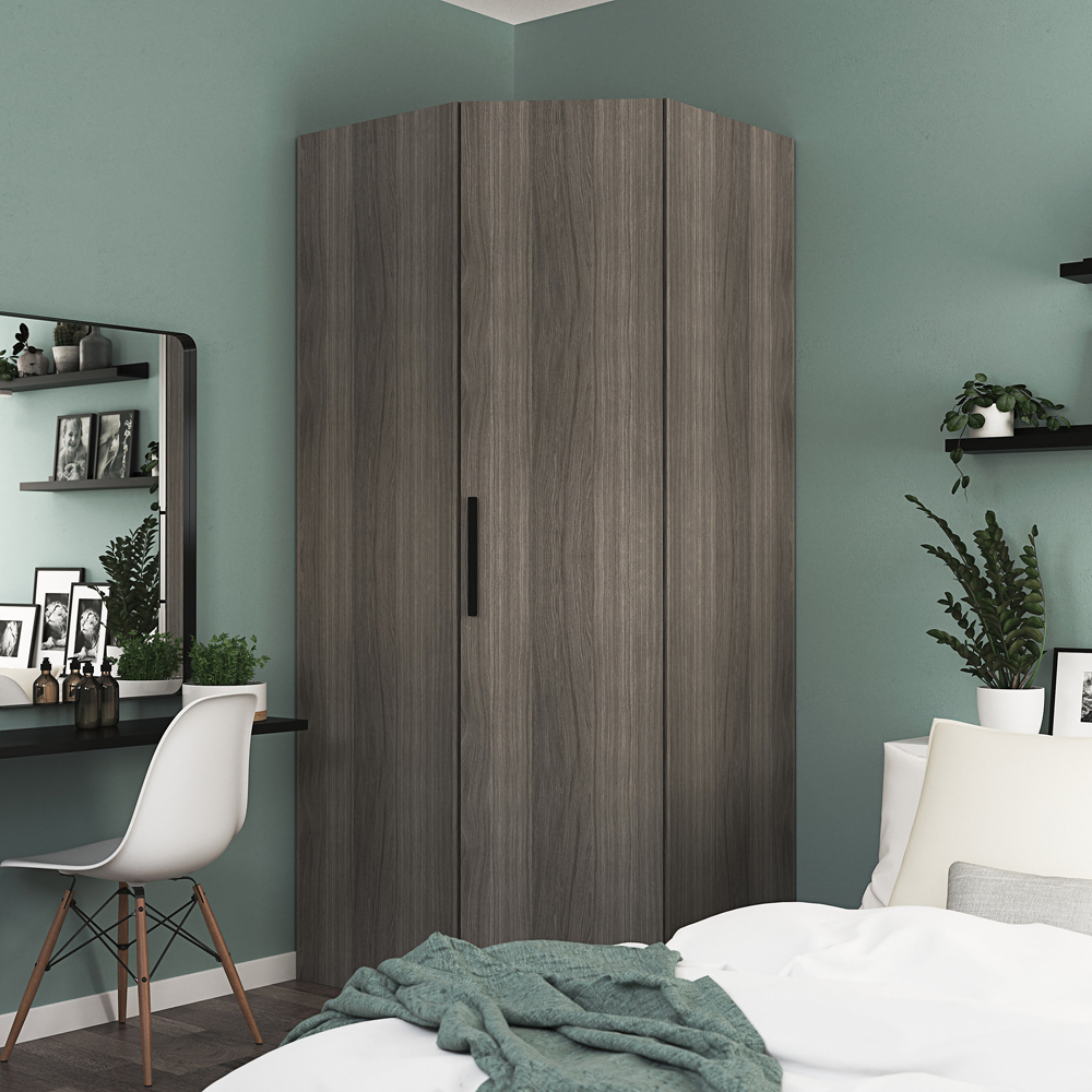 Maner GOODGOME Atomia, otel, 29.3 cm, 2 bucati, negru