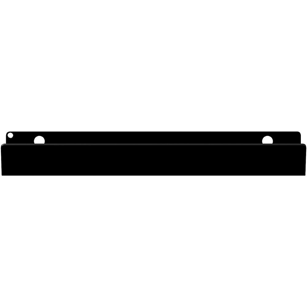 Maner GOODHOME Atomia, otel, 16.5 cm, 2 bucati, negru mat