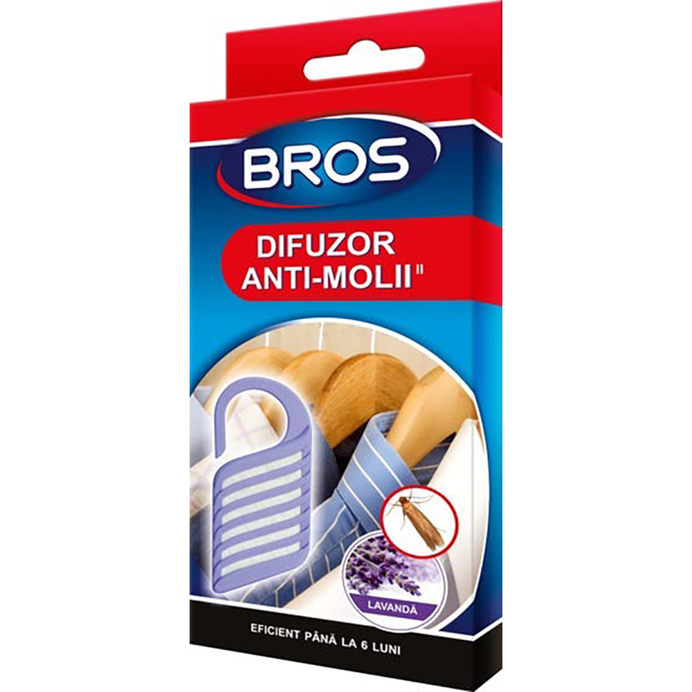 Difuzor contra moliilor BROS, 1 buc