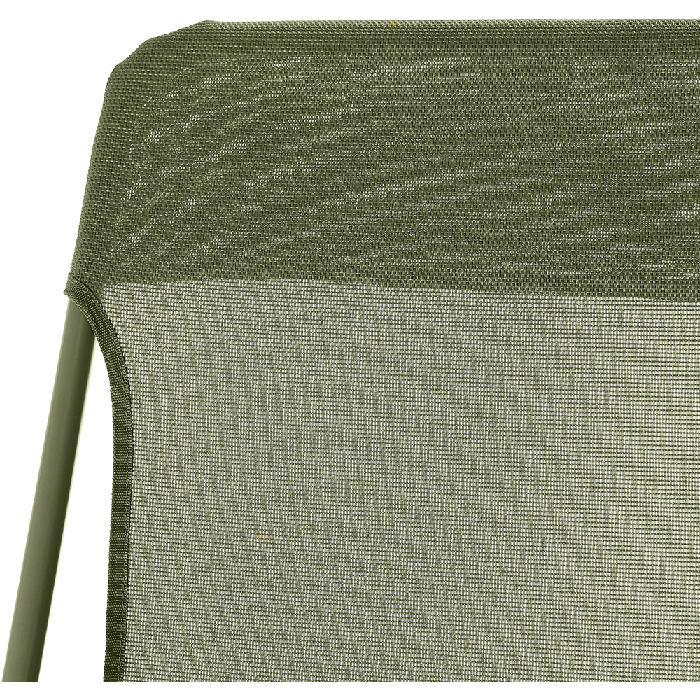 Scaun terasa GOODHOME Joline, otel, 56 x 82 x 91 cm, verde