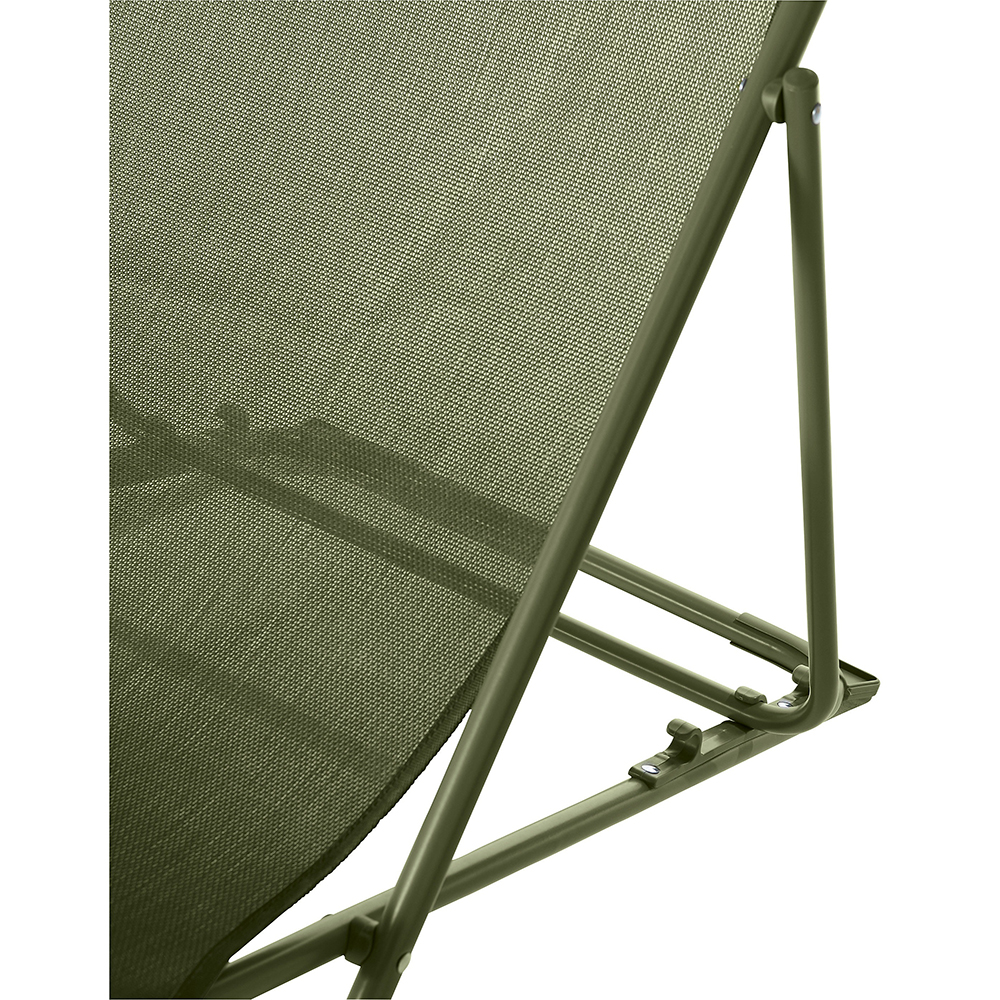 Scaun terasa GOODHOME Joline, otel, 56 x 82 x 91 cm, verde