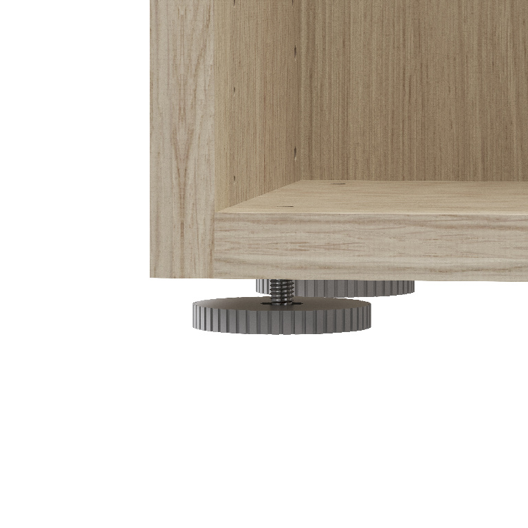 Corp de mobilier modular, stejar, D45H187W37  GoodHome Atomia