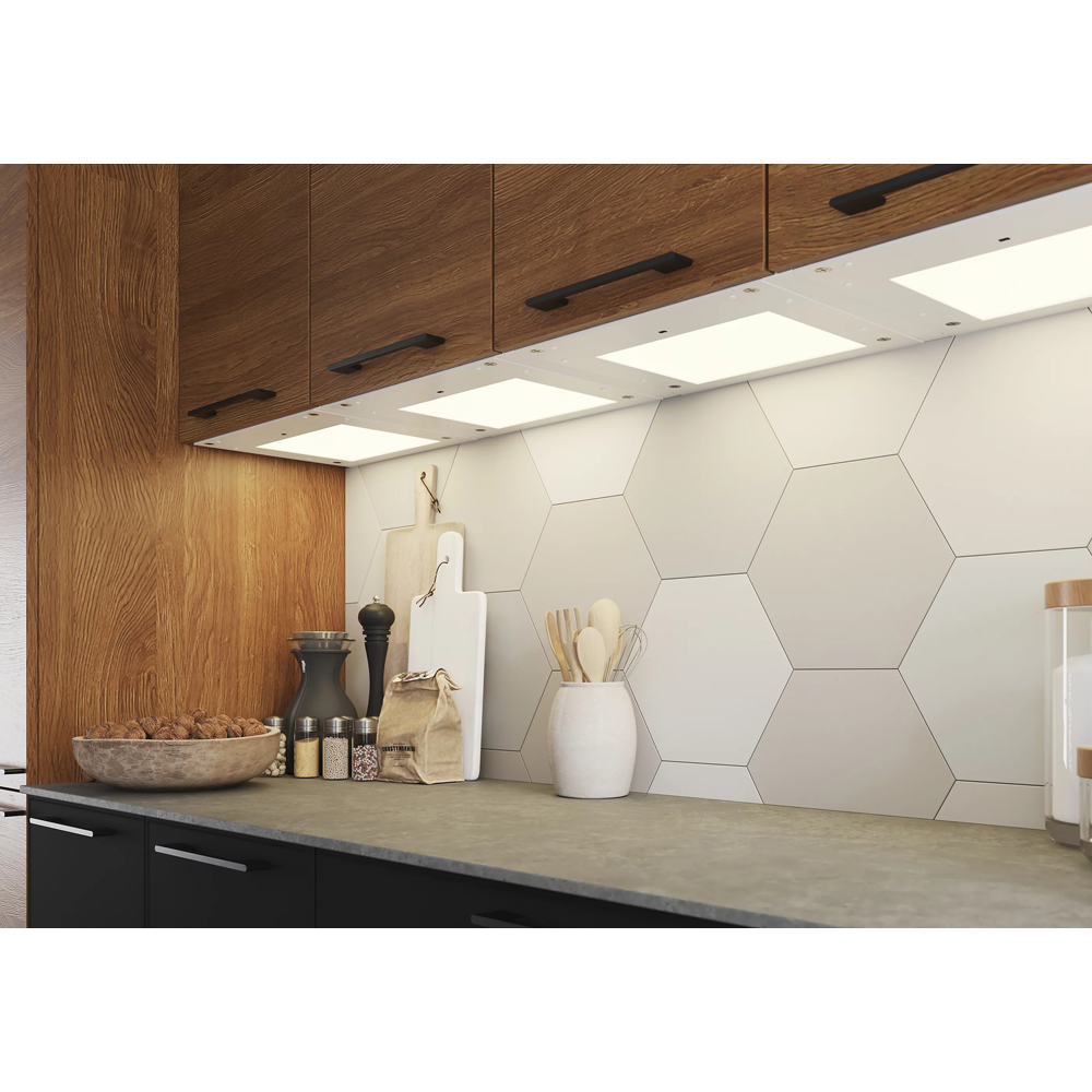 Aplica mobilier bucatarie GOODHOME Carraway, 7W, IP20, 720 lm, alb